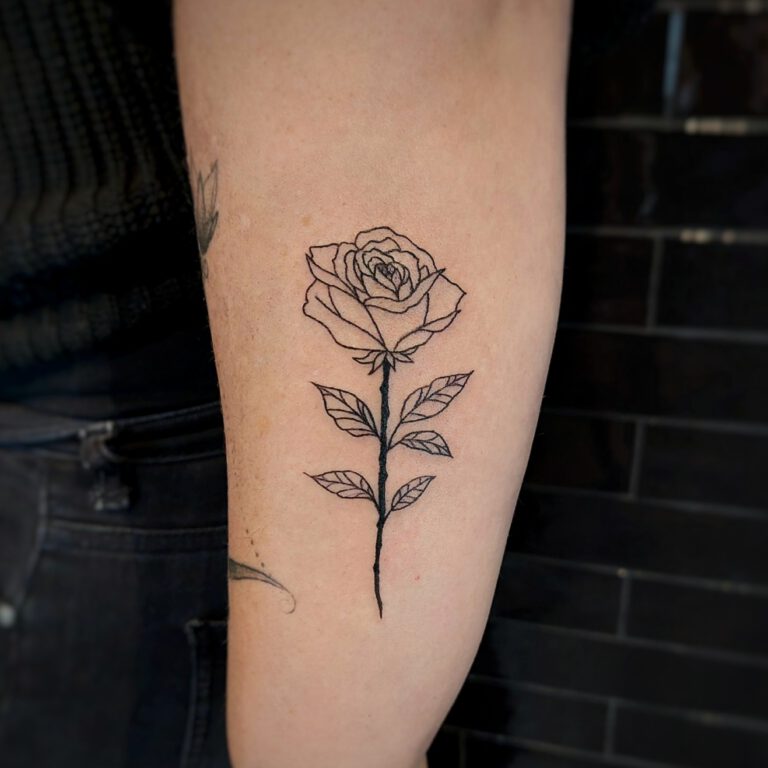 Tattoo Leerling Yara Verhoeve Rose Tattoo