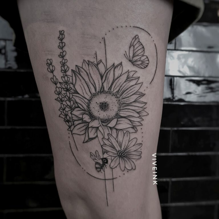 Victoria Veerkamp Tattoo Artiest Amsterdam Tattoo Studio Ink & Intuition Blackwork Geometric Style Tattoos Ornamenal Tattoos Mandala Tattoos Floral Tattoo Artist